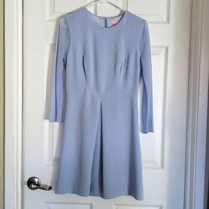 Ted Baker London Powder Blue Namour A Line Designer Dress 2 4 6